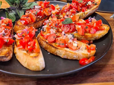 Bruschetta (vegetarian)