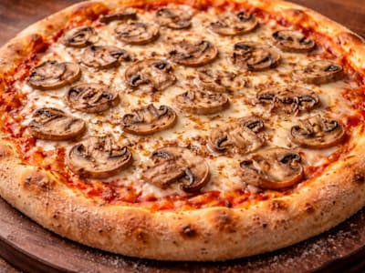 Mushroom Pizza (vegetarian)